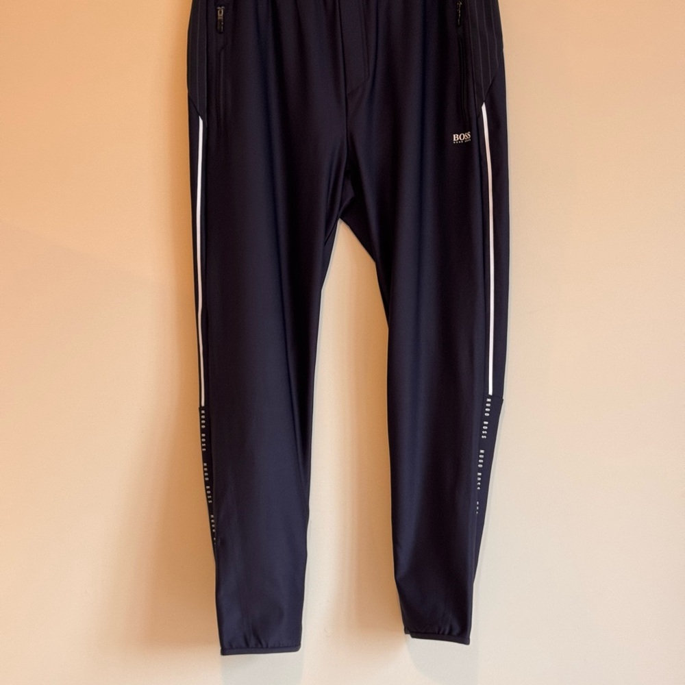 Hugo Boss Black Joggers with Elastic Waistband